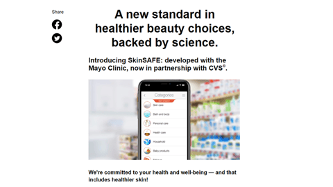CVS SkinSAFE Hub